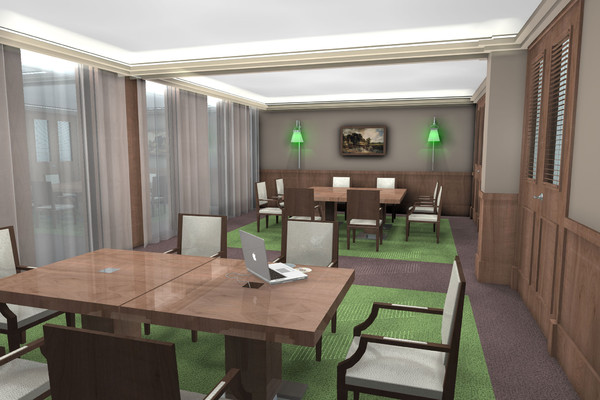 interior design conference 3d model - Interior design/Office/Conference by studiorender